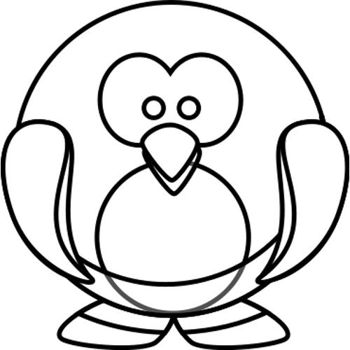 Pingwin kolorowanki